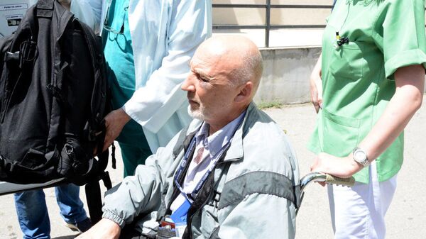 Раненный в Косово сотрудник миссии ООН россиянин Михаил Краснощеков