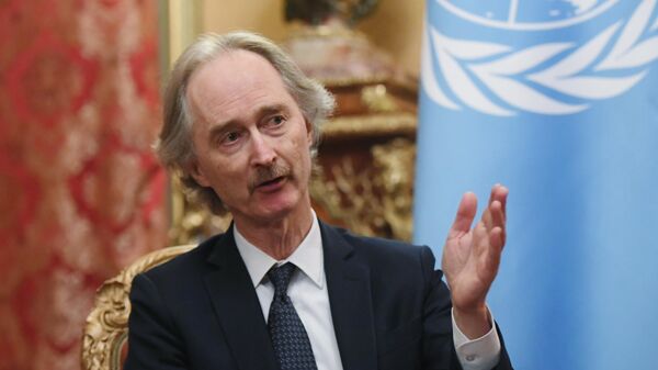 Специальный посланник генерального секретаря ООН по Сирии Гейр Педерсен 