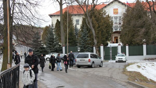 Здание посольства России в Литве