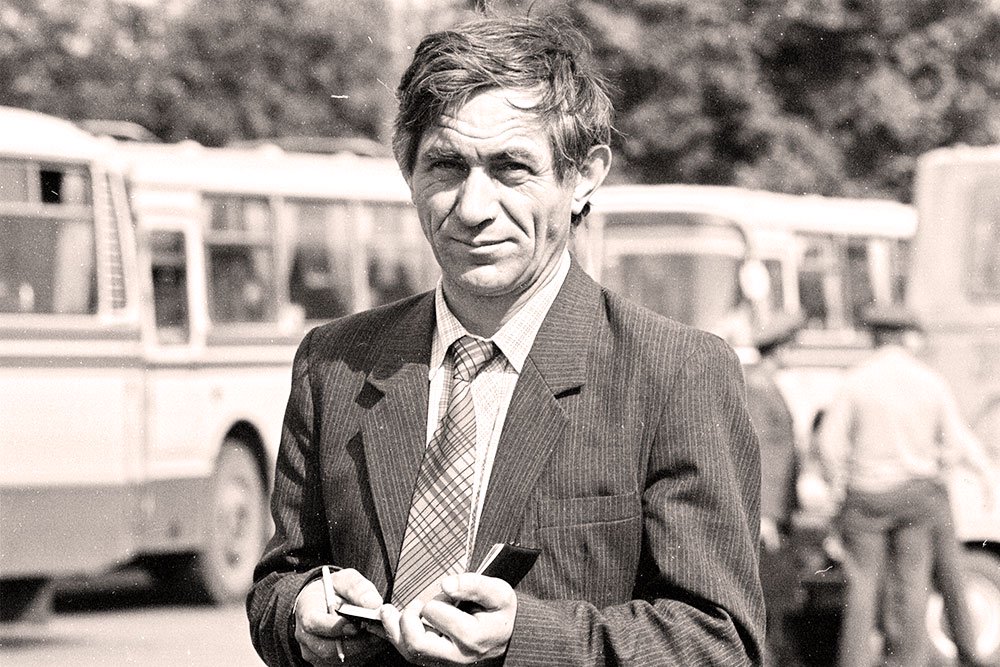 Поэт и журналист Сергей Белозёров. Тула, 1980-е годы.