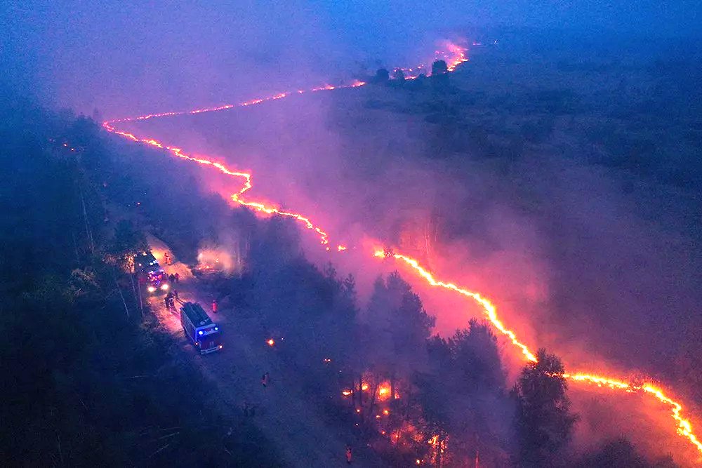 Вывод этого лета: в Центральной России нужно усилить группировку по борьбе с лесными пожарами.