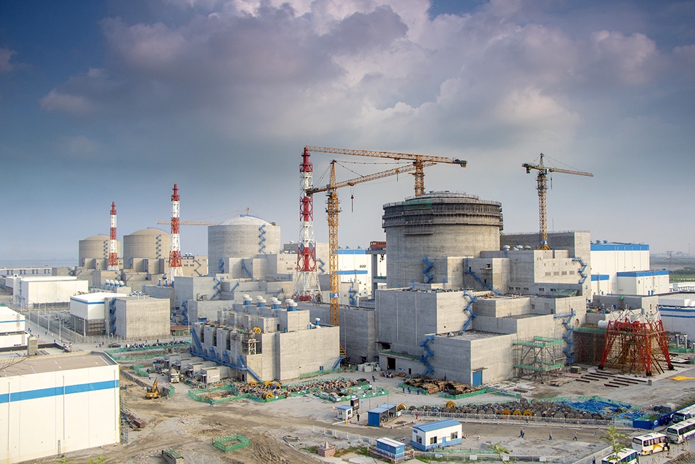 В настоящее время на площадке Тяньваньской АЭС ведется строительство седьмого и восьмого энергоблоков.