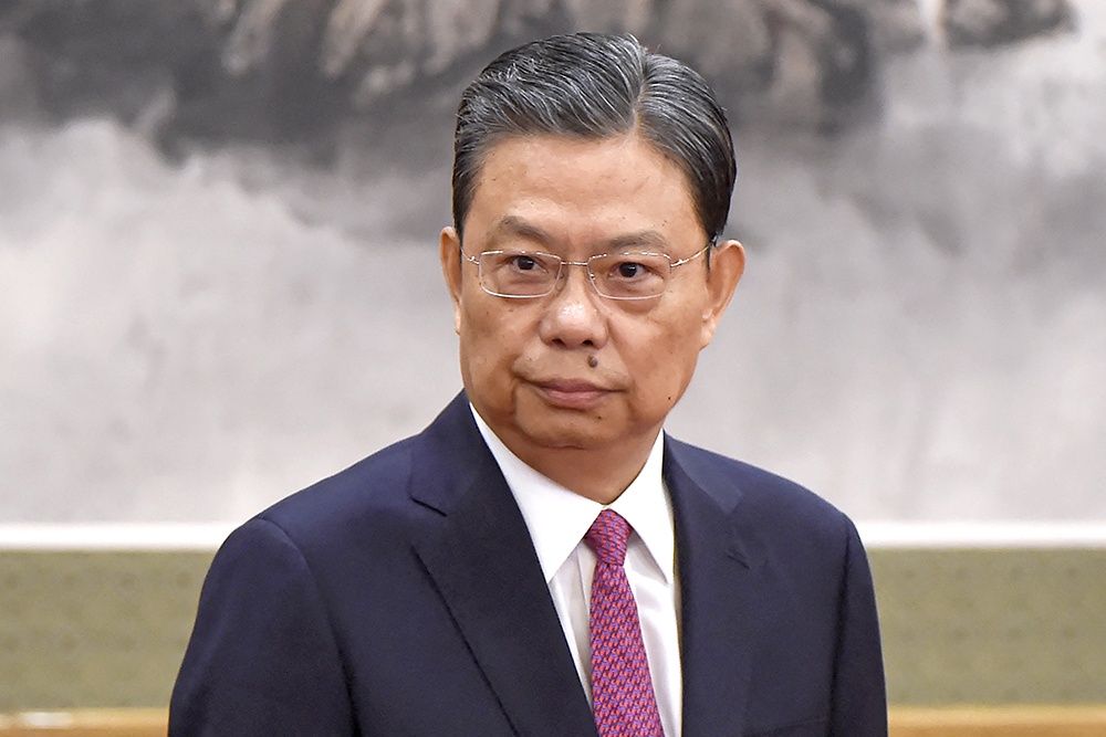 Председатель ПК Всекитайского собрания народных представителей Чжао Лэцзи.