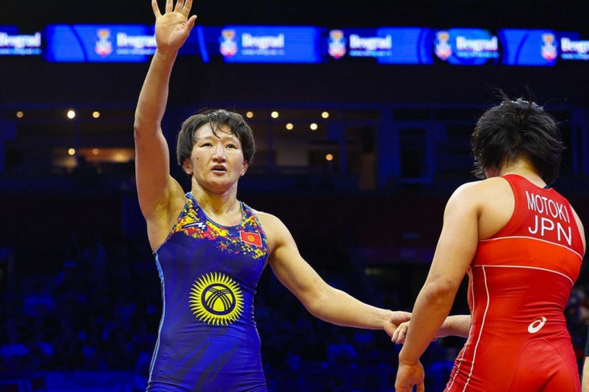 В Бишкеке Айсулуу Тыныбекова одержала победу над своей главной соперницей на предстоящих Олимпийских играх.