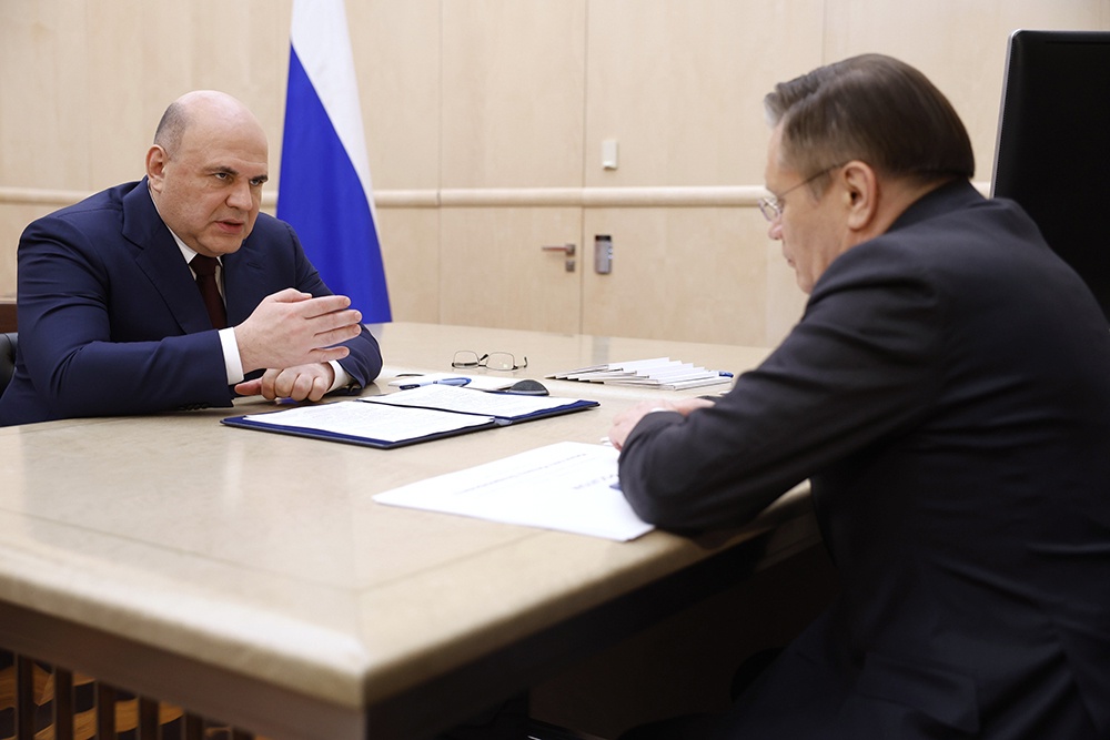 Михаил Мишустин обсудил с Алексеем Лихачевым в том числе обеспечение безопасности Запорожской АЭС.