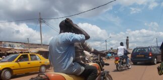 marché du PK5 sur avenue koudoukou devant ABC direction rondpoint bon le 15 mai 2020