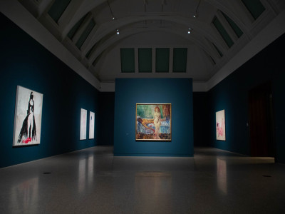 Gallery view of ‘Tracey Emin/Edvard Munch: The Loneliness of the Soul’, from 7 December 2020 until 28 February 2021, at the Royal Academy of Arts, London 