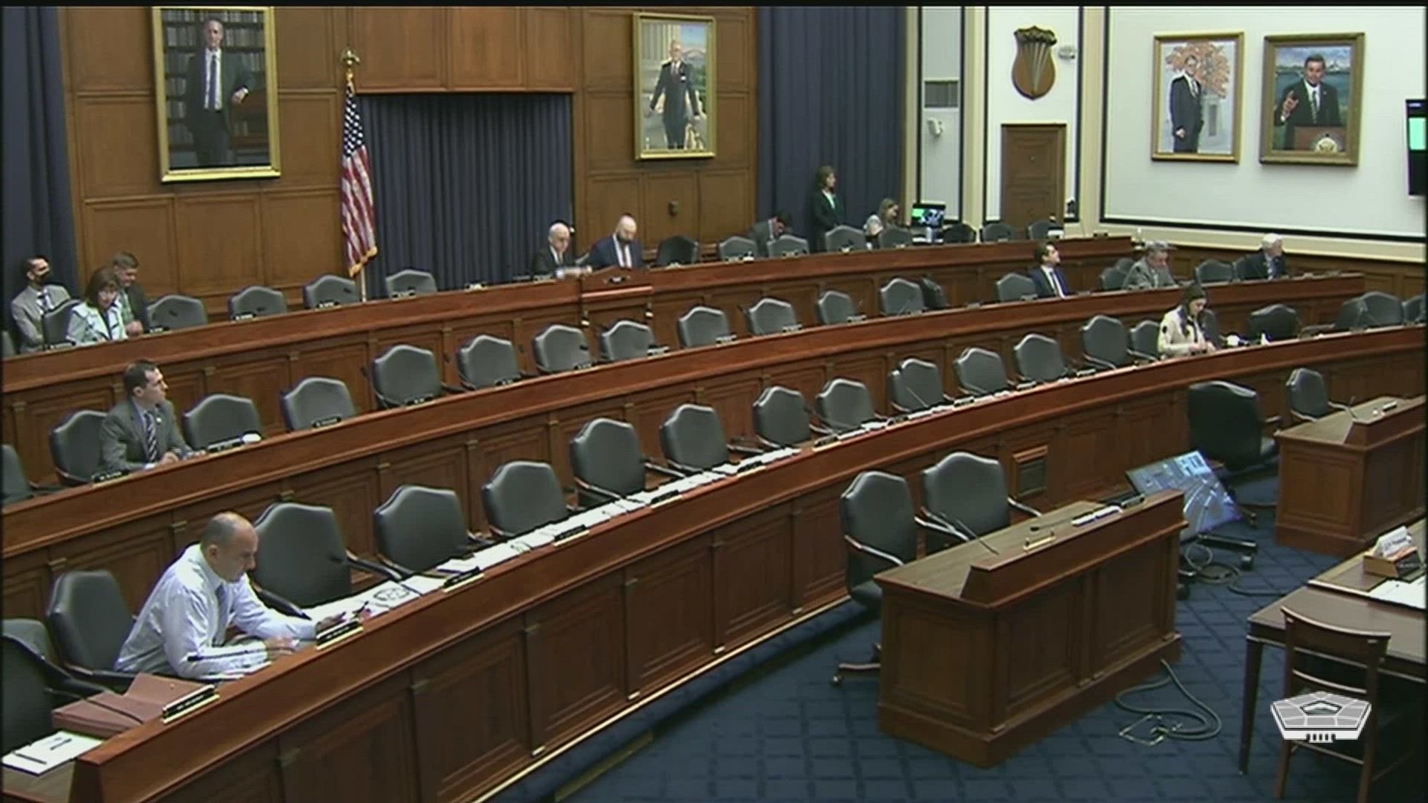 The House Armed Services Committee hears testimony on national security challenges and U.S. military activities in the greater Middle East and Africa. Witnesses include Celeste Wallander, assistant secretary of defense for international security affairs; Army Gen. Stephen J. Townsend, commander of the U.S. Africa Command; and Marine Corps Gen. Kenneth F. McKenzie Jr., commander of the U.S. Central Command.