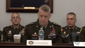 Military Leaders Testify on Reserve Forces Budget
