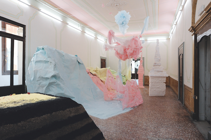 Installation view, Palazzo Pisani, Venice