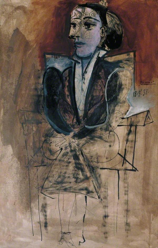 Dora Maar Seated (Dora Maar Assise)