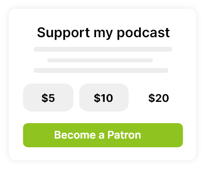 Monetize your podcast