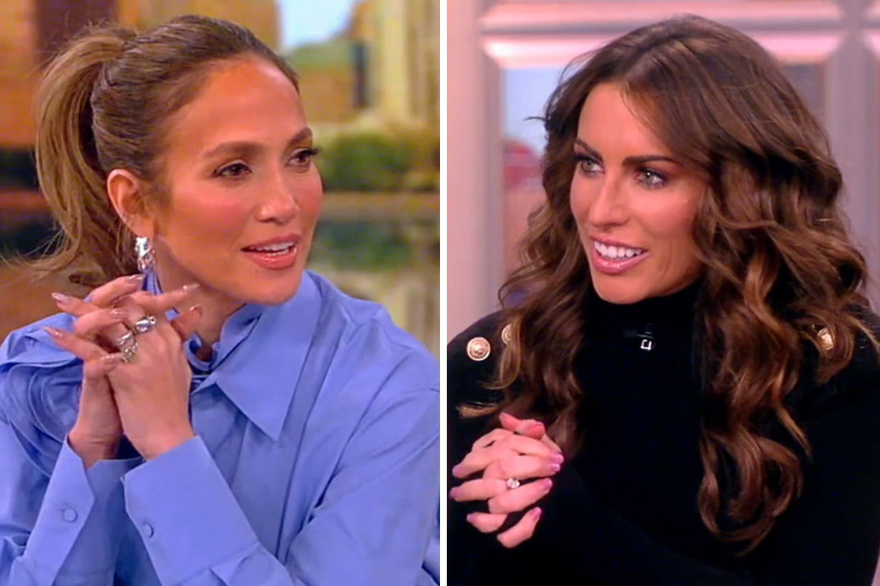 Jennifer Lopez Sets The Record Straight On 'The View' After Alyssa Farah Griffin Asks About Her Matching Valentine's Tattoos With Ben Affleck: "We Did Not!" 