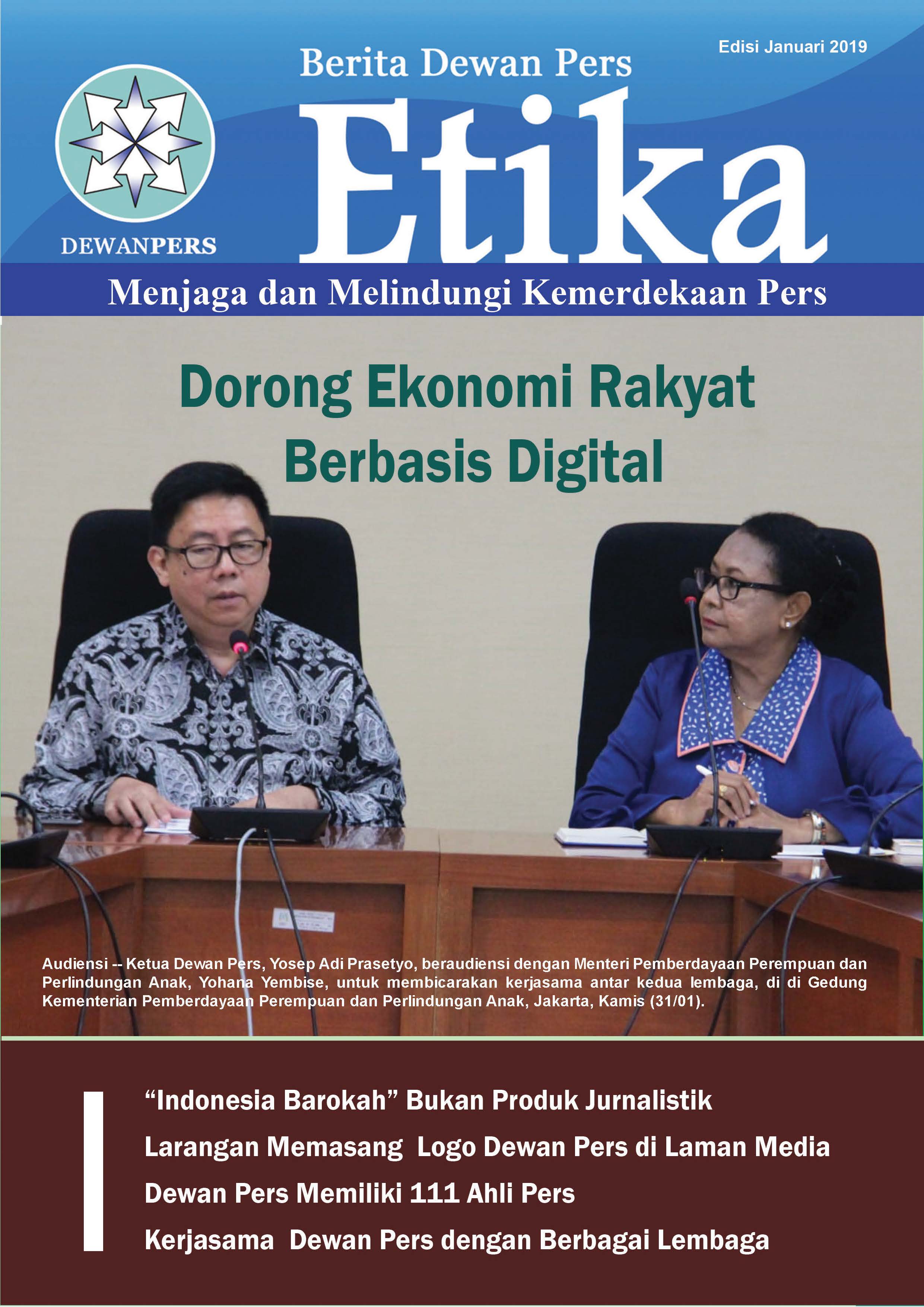 BULETIN ETIKA EDISI JANUARI 2019