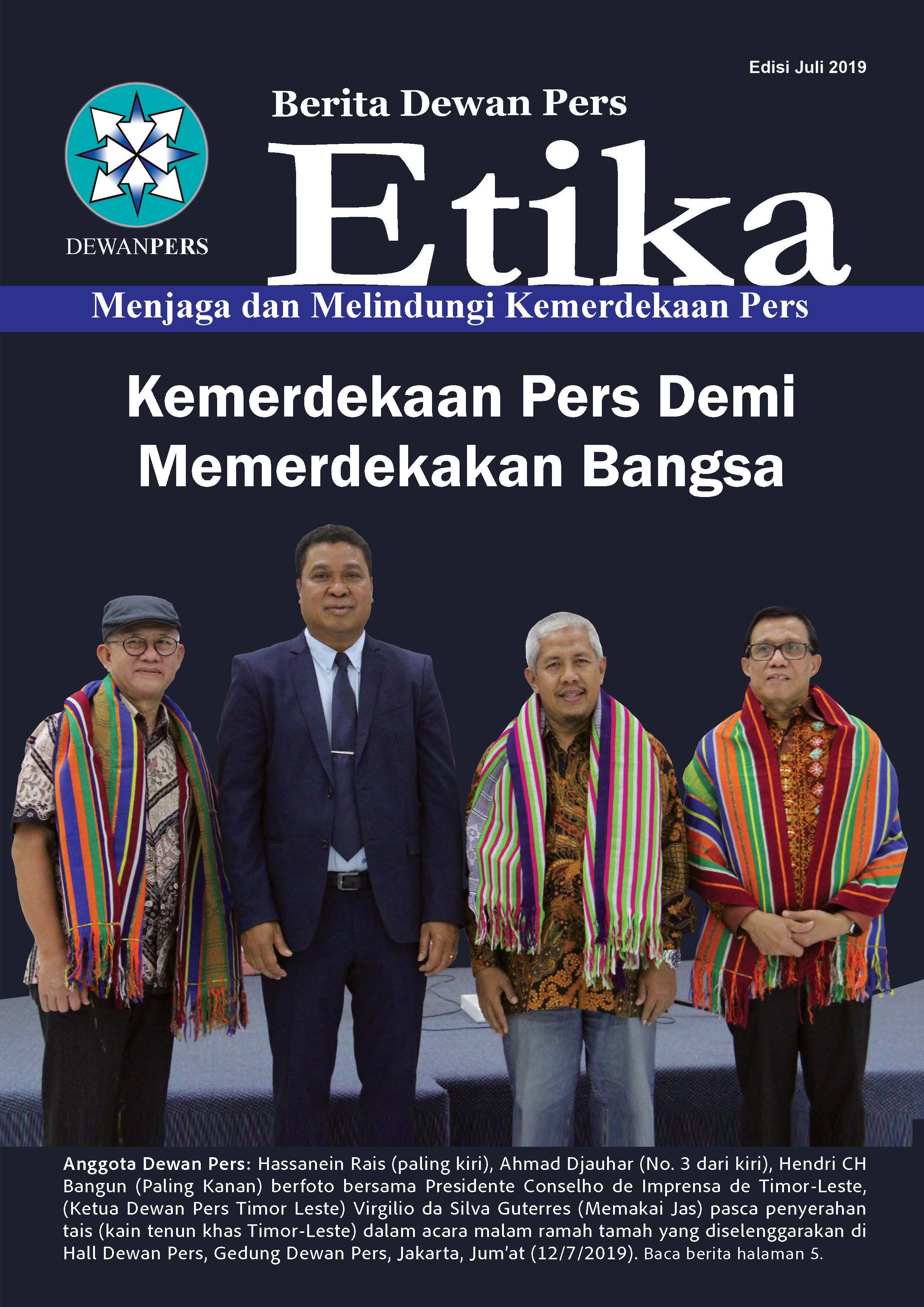 BULETIN ETIKA EDISI JULI 2019