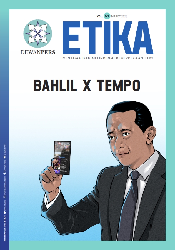 BULETIN ETIKA EDISI MARET 2024: BAHLIL X TEMPO