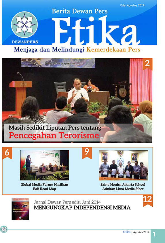 Buletin ETIKA Edisi Agustus 2014
