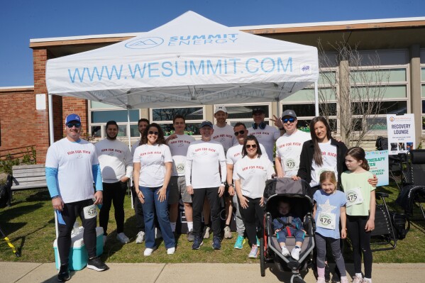 Summit Energy sponsored and participated in Interfaith Social Services 50th anniversary of its annual “Stop the Stigma” 5K held today, April 27 at the Kennedy Center in North Quincy. The event focuses on stopping stigmas surrounding mental health and addiction while raising funds for their New Directions Counseling Center. Summit Energy fielded a “Run for Rich” employee team (shown here) in honor of Rich Ford, an exemplary member of the Summit team who sadly and unexpectedly passed away in 2023. (Photo: Business Wire)