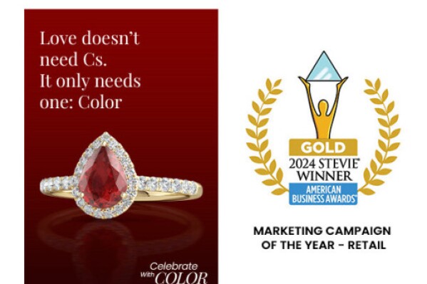 The Online Jeweler Bags Two Golds and Two Silvers LOS ANGELES, CA / ACCESSWIRE / April 27, 2024 /Angara, the leading online DTC fine jewelry retail brand, has been honored with a Gold Stevie® Award for its "Celebrate with Color" campaign in the ...