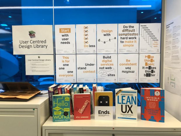 User centred design library at DVSA