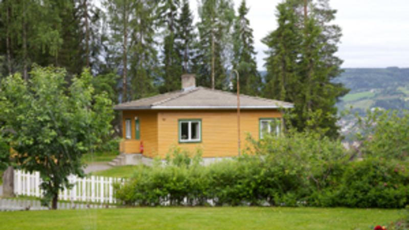 The 1940s functionalist-style house