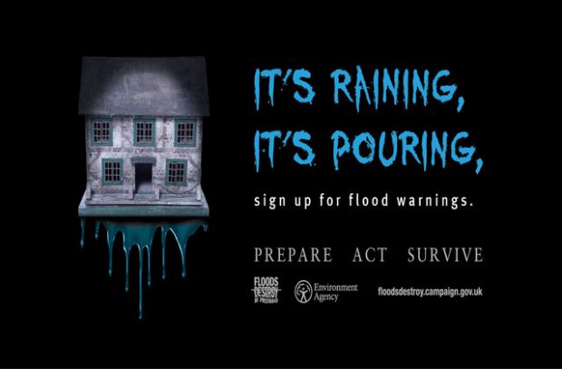 Flooding campaign poster