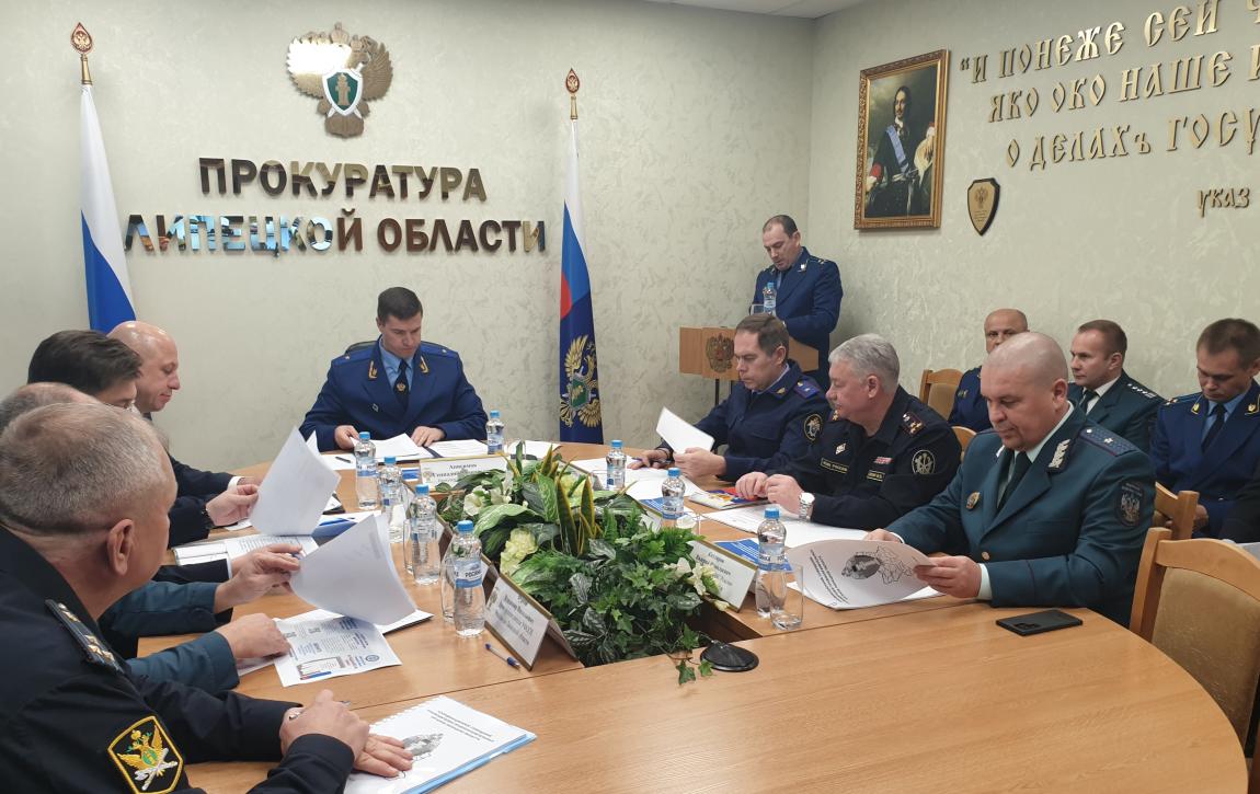 Под председательством прокурора области Геннадия Анисимова состоялось координационное совещание руководителей правоохранительных органов региона
