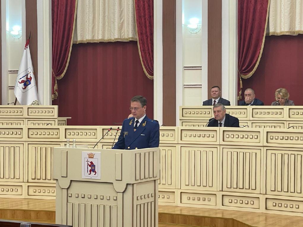 Исполняющий обязанности прокурора Марий Эл Дмитрий Талипов принял участие в 44 сессии Государственного Собрания республики