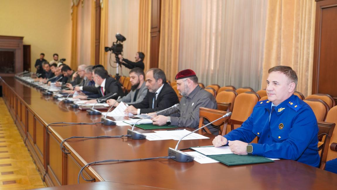 Прокурором республики принято участие в заседании Правительства Чеченской Республики