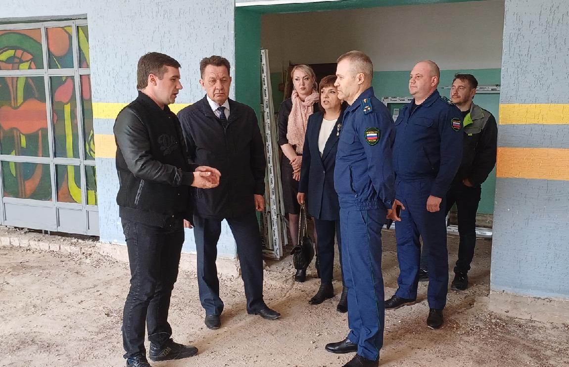 Прокурор области посетил школу с. Китово Шуйского района