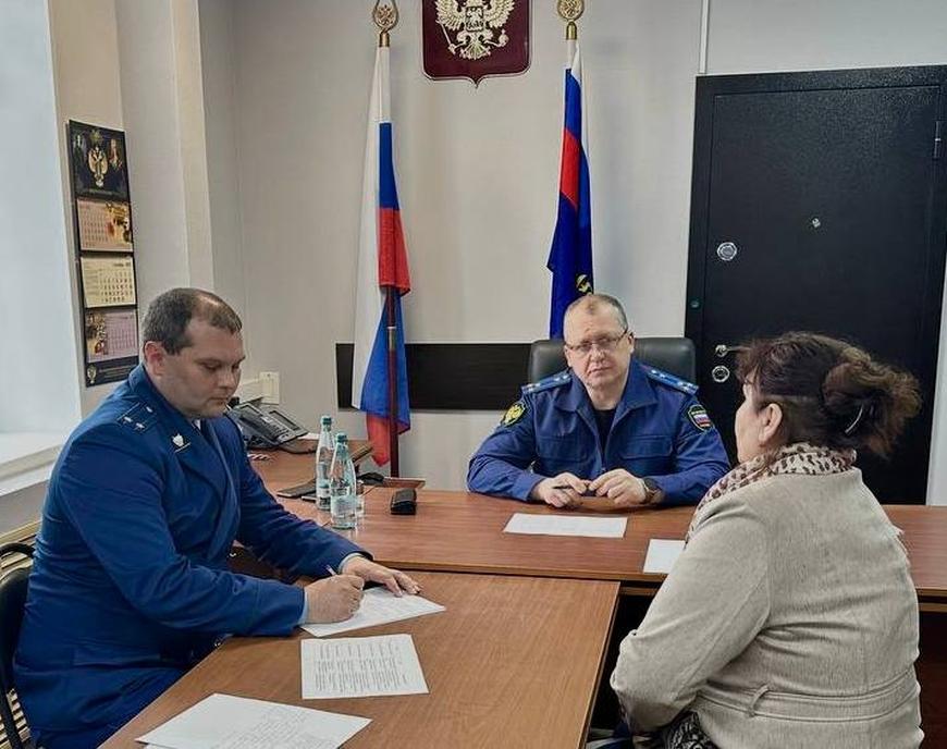 Прокурор области Дмитрий Коданёв провел личный прием граждан в Сасовском районе