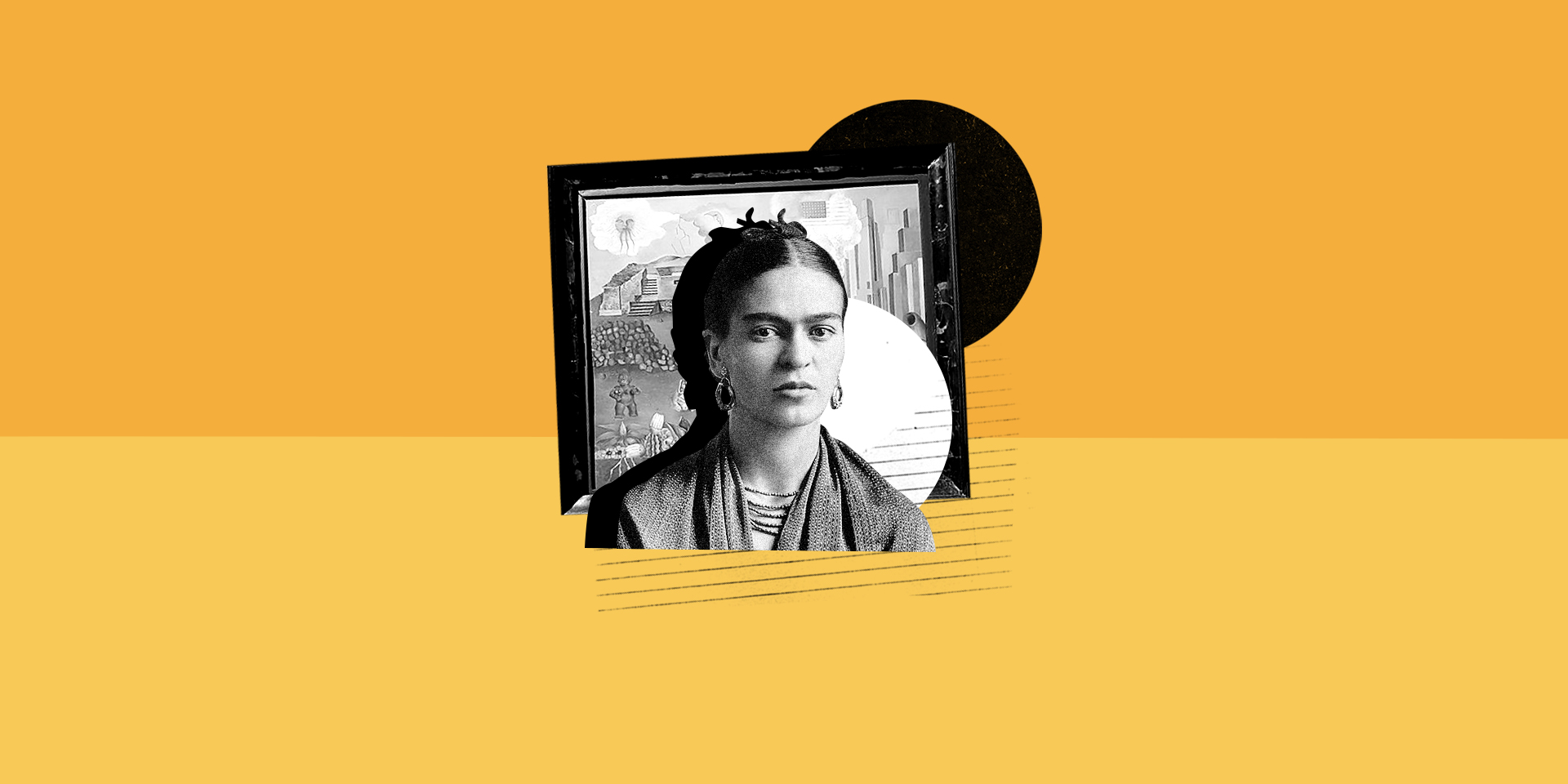 Illustration de Frida Khalo