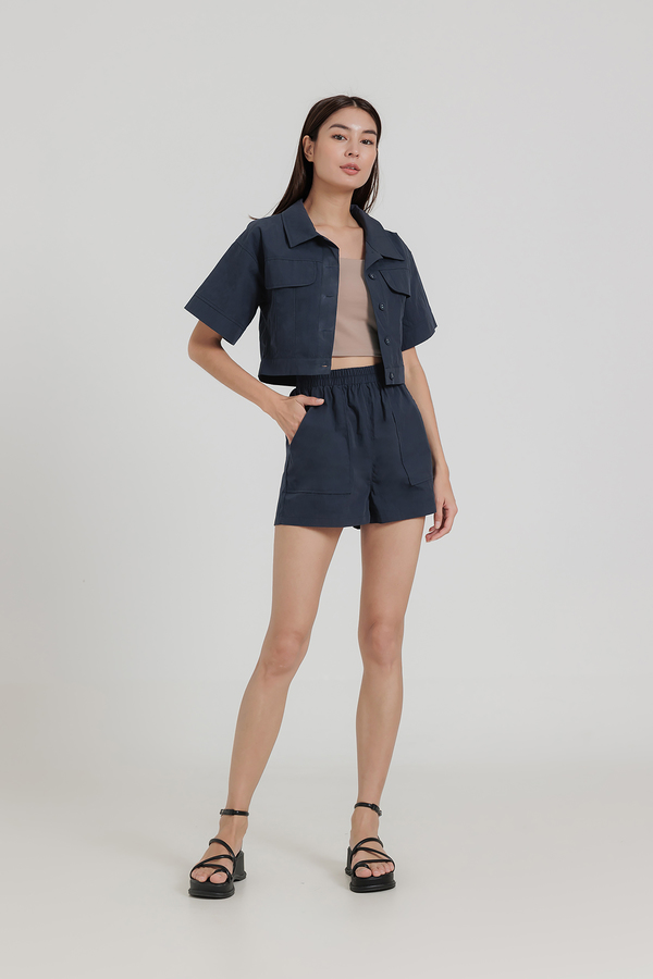 Zoey Relaxed Fit Pocket Shorts