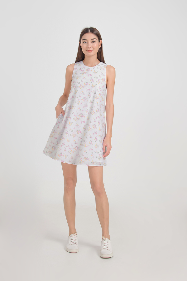 Amaryllis Pocket Swing Dress