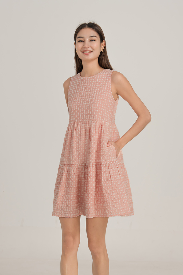 Thalia Tiered Pocket Dress