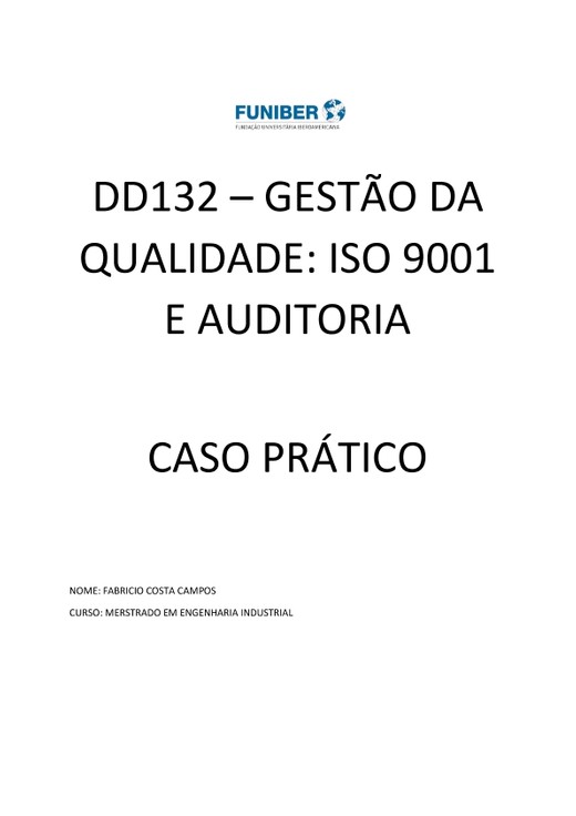DD132 - Caso prático