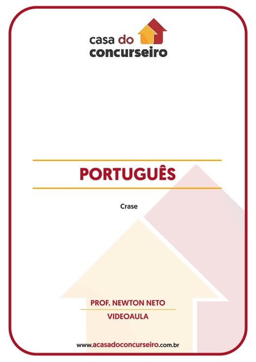PORTUGUÊS - Crase