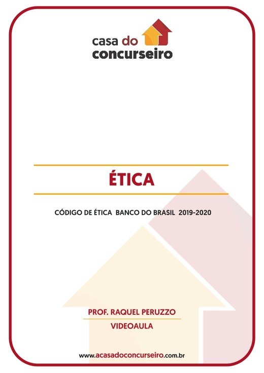 ÉTICA - CÓDIGO DE ÉTICA  BANCO DO BRASIL  2019-2020