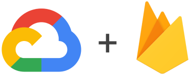 Google Cloud 和 Firebase 徽标