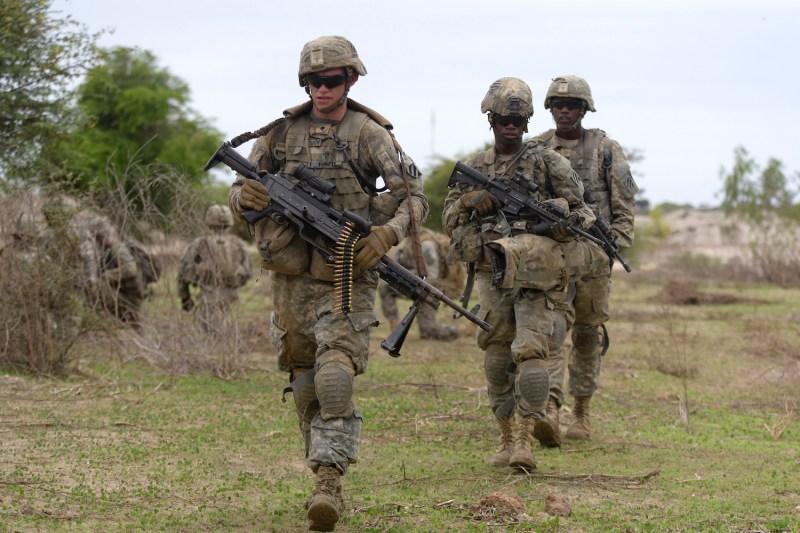 U.S. soldiers in Senegal