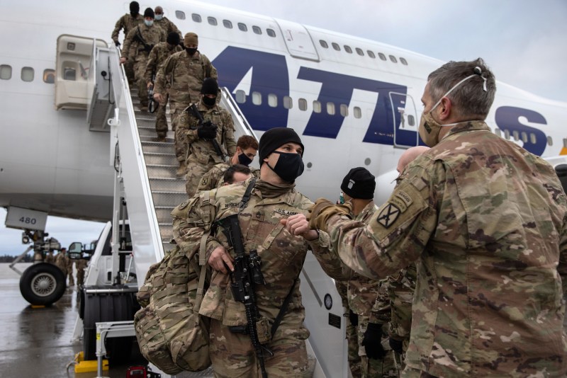 Troops return home from Afghanistan