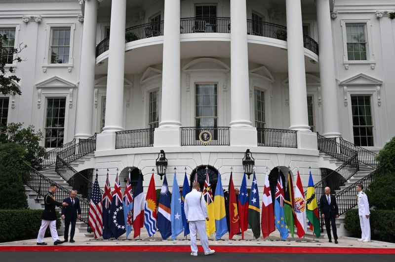 U.S. President Joe Biden hosts leaders for a U.S.-Pacific Islands Forum Summit at the White House in Washington, D.C.