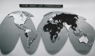 Historical Freedom in the World Map