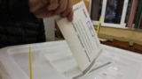 Voters in Bihac, Bosnia & Herzegovina cast their ballots in early local elections, February 5th 2023