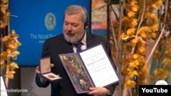 Дмитрий Муратов получил Нобелевскую премию