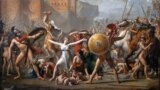 Жак Луи Давид. "Сабинянки, останавливающие сражение между римлянами и сабинянами". 1799 год