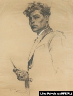 Петр Пашкевич. Автопортрет. 1943 г.
