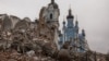 Разрушенный храм в Украине