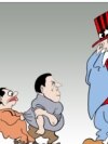 Serbia - Political cartoon by Predrag Koraksić Corax, 17Apr2024