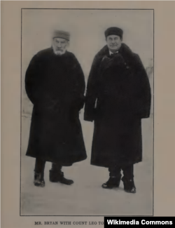 Толстой и Брайан. Декабрь 1903